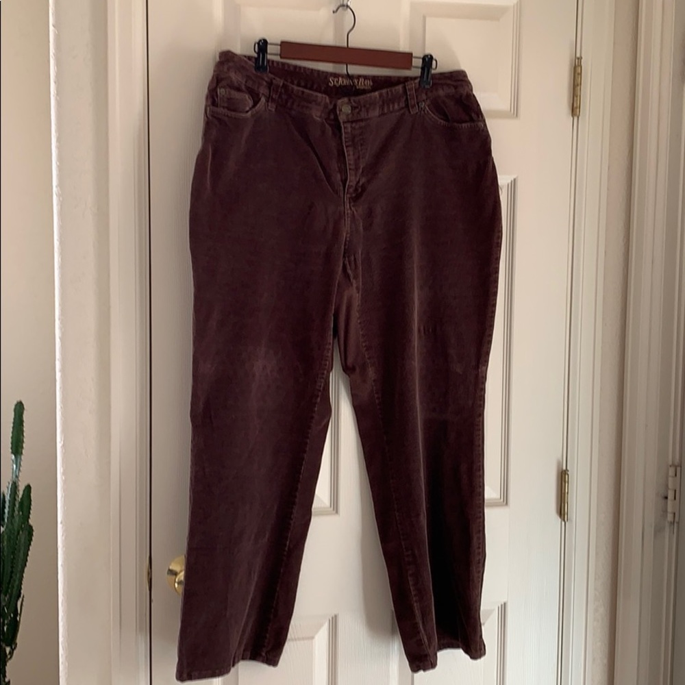 St John’s Bay Corduroy bootcut pants